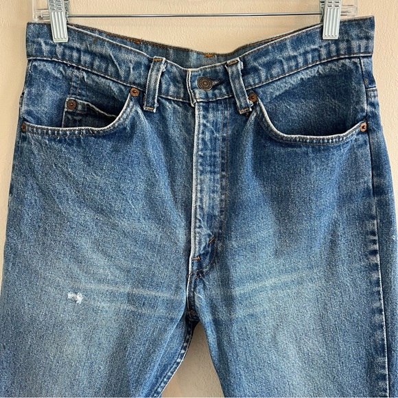 Vintage Levi’s 80’s Orange Tab Bootcut Jeans - Picture 2 of 15